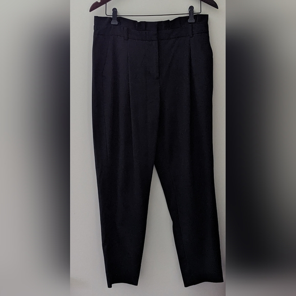 RW&CO Black Paperbag Dress Pants, Size 8 - Picture 1 of 9